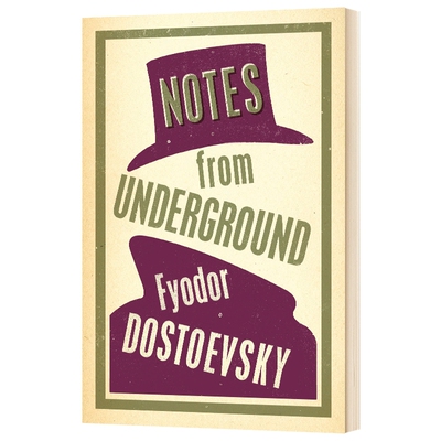 地下室手记 陀思妥耶夫斯基 英文原版 Notes from Underground Alma Classics 世界经典名著 Fyodor Dostoevsky 英文版进口英语书