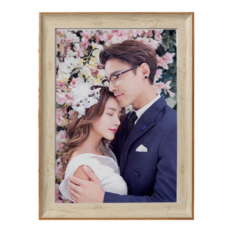 diy定制照片新款真人带框钻石画