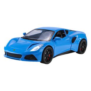 1:24莲花路斯特emira仿真合金跑车模型摆件玩具汽车男孩收藏礼物