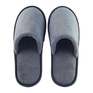 五星酒店一次性拖鞋待客居家防滑宾馆旅行民宿加厚秋冬便携珊瑚绒