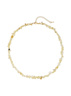 鱼头星星气质时尚甜美黄水晶项链百搭显白女生简约饰品官方正品潮