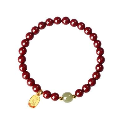 宫里上新马年本命年朱砂手串