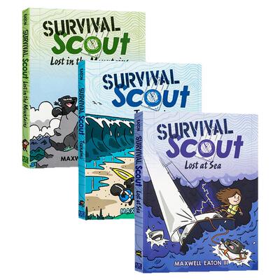 生存大搜查3册套装英文原版