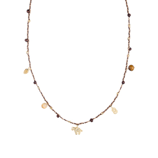 SOFT ROOM马上有钱编绳项链配饰小众设计高级感女本命年生日礼物