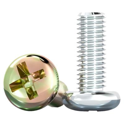 【量贩批发】碳钢圆头十字螺丝