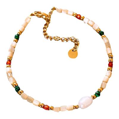 周也同款珍珠手链闺蜜手绳