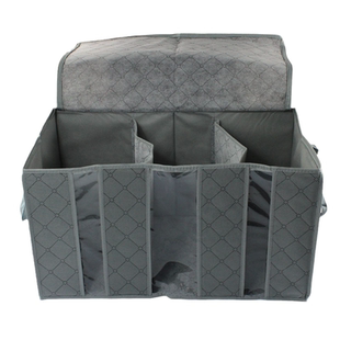 分隔式储衣箱装衣服收纳袋衣物整理箱子放柜子里格盒分区容纳袋子