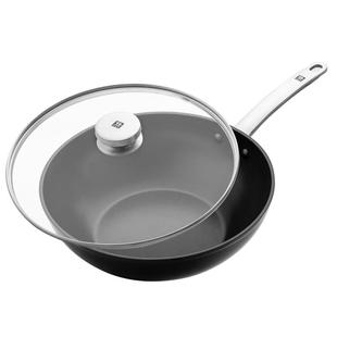 德国双立人Enjoy炒锅不粘锅家用炒菜锅30cm中式燃气灶电磁炉通用