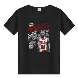 篮球球星印花T恤科比欧文巴特勒库里哈登短袖男女宽松训练服半袖