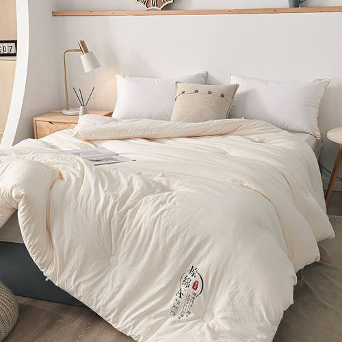 A类原棉大豆被大豆棉被子春秋加厚纤维芯被夏凉被被保暖冬被