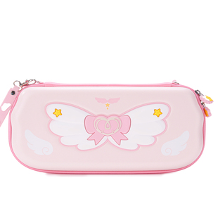 极想Switch2包NS2收纳包卡通可爱防摔防尘主机游戏机手拿保护包魔法女生礼物通勤便携粉色配件星翼物语