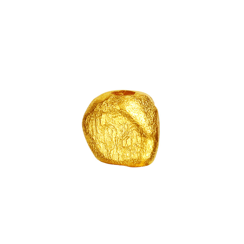 老克勒古法黄金不规则馒头珠足金