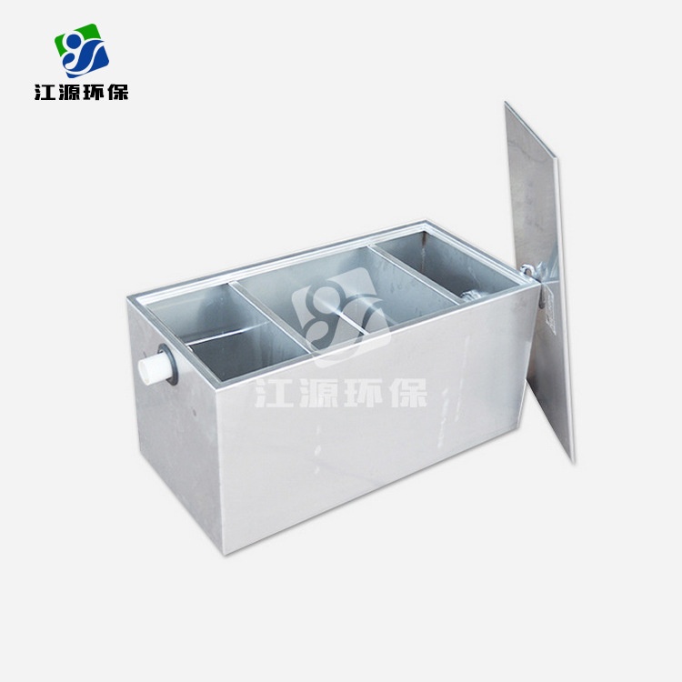 供应304无动力饭店油水分离器饭店后厨小隔油池饭店不锈钢隔油池