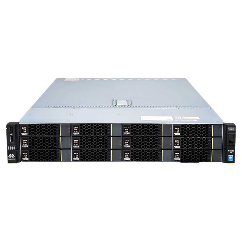 超聚变RH2288 V3 2U机架式存储服务器台式机NAS支持12个SAS/SATA