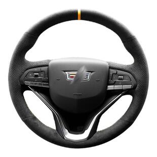 梵汐适用凯迪拉克方向盘套ct5/xt4/xt5/xt6/xts/ct6/xt4/atsl手缝