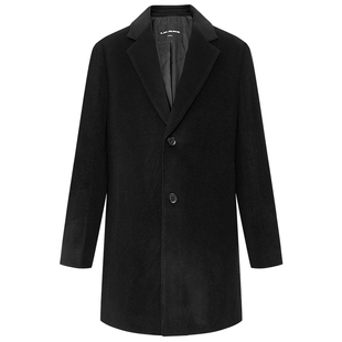 【热燃科技/山羊绒】利郎官方毛呢大衣男士2025冬季商务男装外套