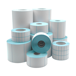 双排三排四排三防热敏标签打印纸4030 25*15条码二维码贴空白定做