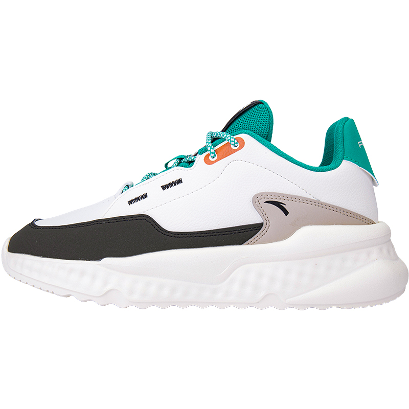 安踏男鞋运动鞋秋冬新款皮面潮流休闲鞋子官方旗舰正品复古老爹鞋