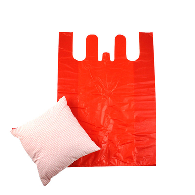 特大加厚红色背心袋大号服装打包袋水果方便袋手提塑料袋子