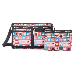 LeSportsac乐播诗新款TRENDY系列萌趣隔层百搭通勤子母包斜挎包