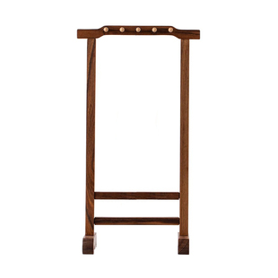 木琼丨花梨木实木初学者笔挂新中式毛笔笔架挂文房四宝 小荷文房