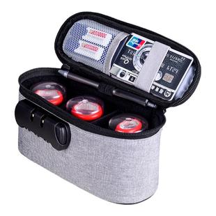 印章收纳包公章盒办公便携财务密码锁出纳文件包卡包公章包印章箱章盒带锁资料包执照包会计票据包袋子印鉴章