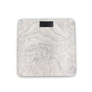 高精度家用体重秤新款大理石纹路钢化玻璃人体秤家用耐用精准测量