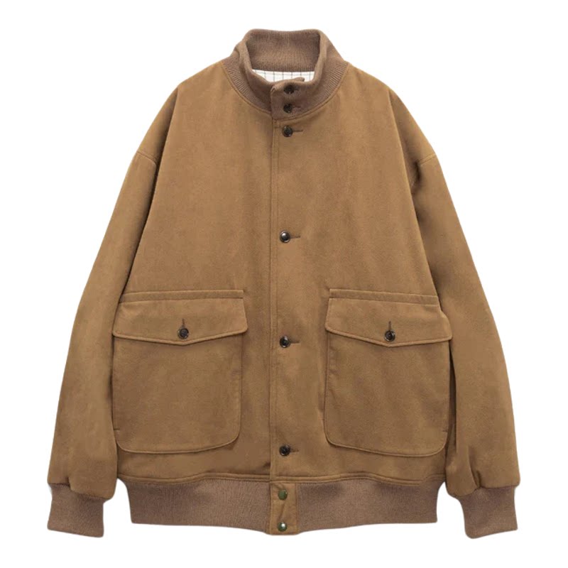 现货 NANAMICA Insulation Crew Jacket 保暖纯色夹克外套25AW