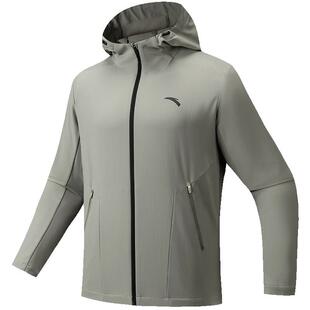 安踏零压型壳丨行政夹克防泼水梭织运动外套男士2026新款通勤上衣