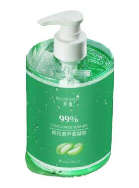 邦薇库拉索芦荟凝胶500g补水晒后修复淡化痘印邦薇芦荟胶舒缓肌肤