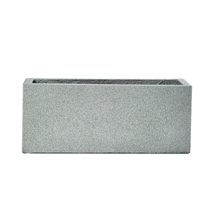 花盆新升级真石漆长方形大口径花箱马槽长条形轻质坚固支持定制