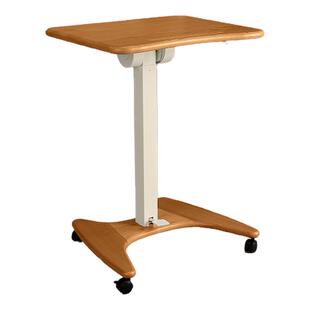 肥象可移动床边桌升降电脑桌卧室家用学生学习桌纯实木折叠办公桌