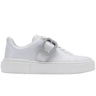 【早秋新品】SW BRANDY SNEAKER 厚底方扣小白鞋运动休闲鞋女