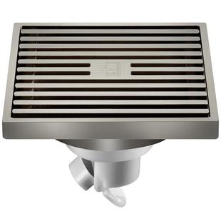 潜水艇奶油风40超薄通用拉丝铜地漏卫生间防臭防反味两用防返盖芯