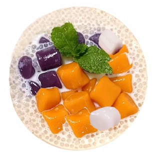 高小厨寻记芋圆纯手工无添加大芋圆成品鲜芋仙珍珠奶茶烧仙草材料