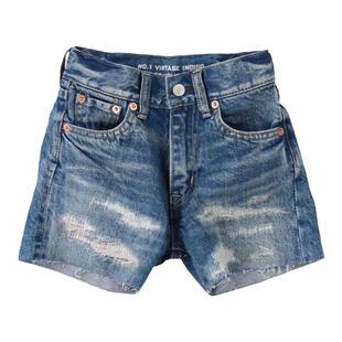 3z现货MSGM童装25春夏元气学院运动短裤儿童复古做旧