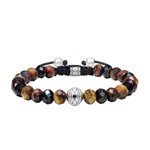 AWNL恶魔之眼手链男款天然宝石彩虎眼手串小众生日礼物送礼