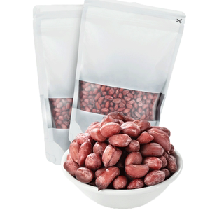 有德鲜生咸花生五香味多味花生米熟的紫皮花生下酒菜小零食