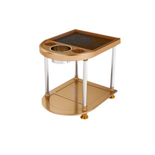 麻将机茶几棋牌馆专用功能茶水架茶杯架茶水台通用配件旁边的小桌