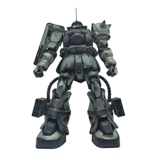 木石万代扎古旧化自由元祖小米鱼缸废墟高达鱼缸场景破镜战损机甲