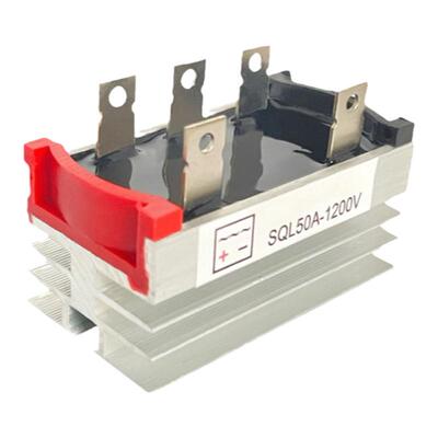 5脚柴油发动机三相整流器SQL20A1200V可控硅铜脚散热器体桥堆全新