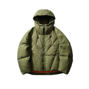 高密防泼水加厚羽绒服白鸭绒冬季户外运动宽松连帽保暖外套男女潮