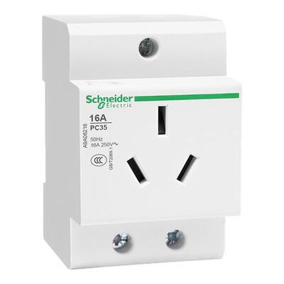 施耐德充电桩导轨插座电动汽车特斯拉小鹏比亚迪空开220v11kw21kw