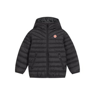 [轻暖]暇步士童装儿童排骨羽绒服冬装新款男童保暖连帽女童轻薄羽