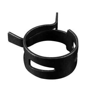 弹簧卡箍日式65锰钢弹性收紧环箍汽车水油管卡扣手捏达克罗固定卡