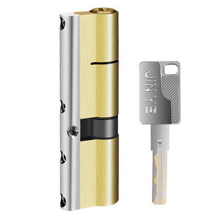 防盗门锁芯超C级锁芯家用通用型全铜锁心叶片进入户大门cbd换锁心