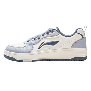 李宁天迹板鞋男鞋冬季新款经典潮流低帮复古系带潮流休闲运动鞋男