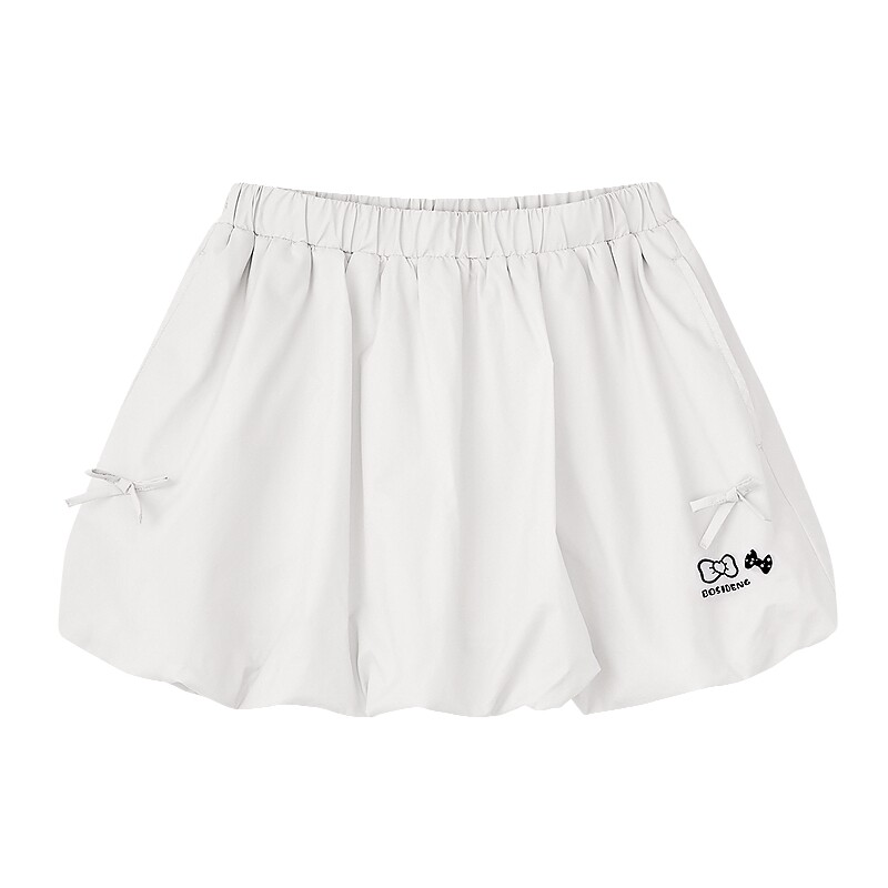【春季新品】波司登女童半裙春夏百搭甜美花苞裙女可爱蝴蝶结短裙