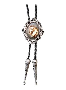 韩国男衬衫项链配饰长款毛衣链吊坠波洛领绳发型师夜店街头造型潮