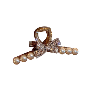 蝴蝶结大号抓夹女高级感后脑勺盘发鲨鱼夹轻奢气质发夹发量多头饰